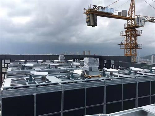 閉式冷卻塔噪音如何治理更好呢？,閉式冷卻塔內(nèi)部結(jié)構(gòu)