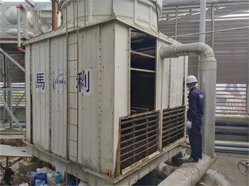冷卻塔漂水處理方法,開式冷卻塔水處理